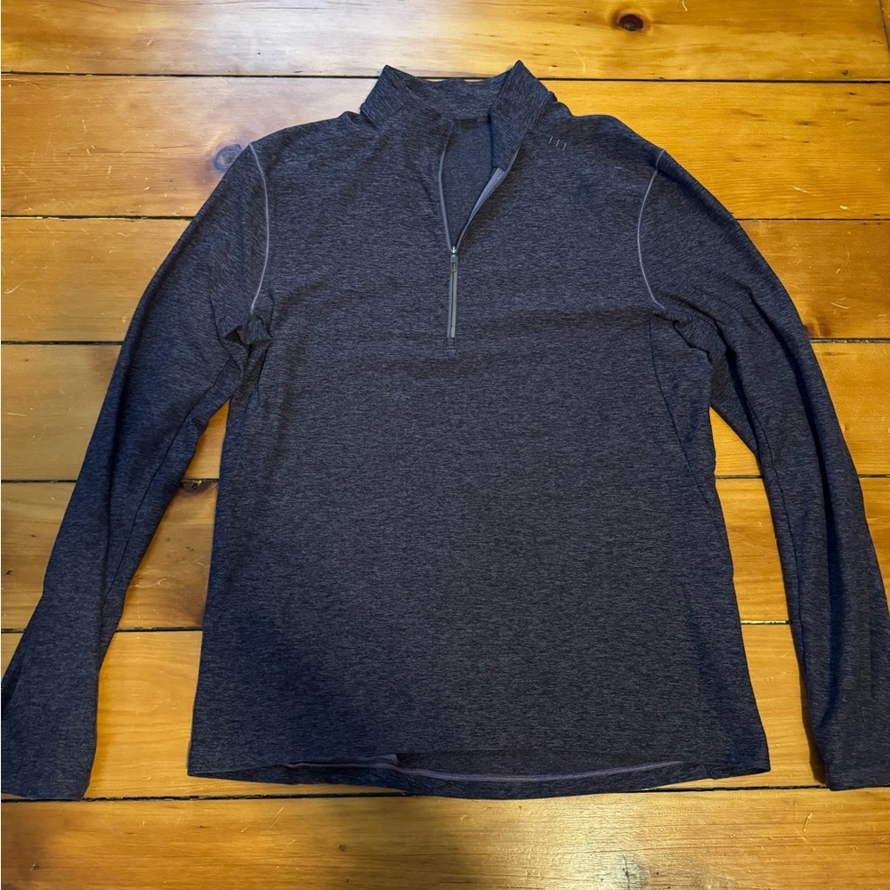 Lululemon Purple Long Sleeve Quarter Zip